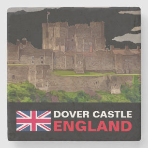 DOVER CASTLE, WALES STENEN ONDERZETTER