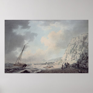 Dover Cliffs Poster