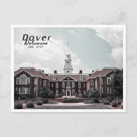 DOVER DELAWARE BRIEFKAART (Voorkant)