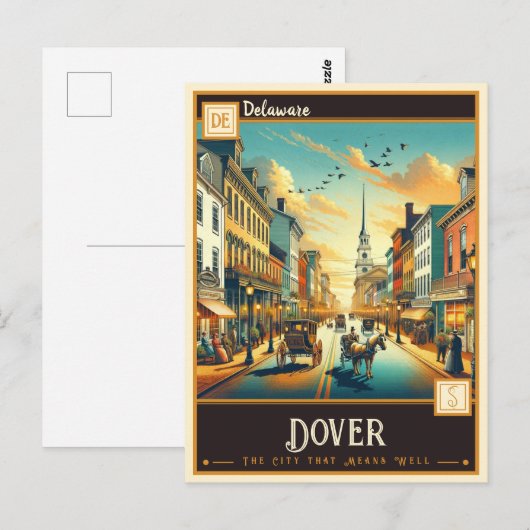 Dover, Delaware |  Briefkaart (Voorkant / Achterkant)
