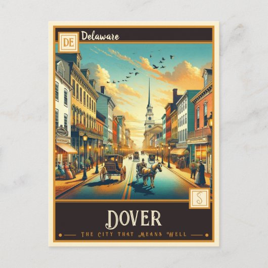 Dover, Delaware | Briefkaart (Voorkant)