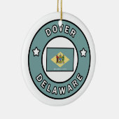 Dover Delaware Keramisch Ornament (Rechts)