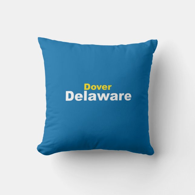 Dover, Delaware Pillow Kussen (Voorkant)