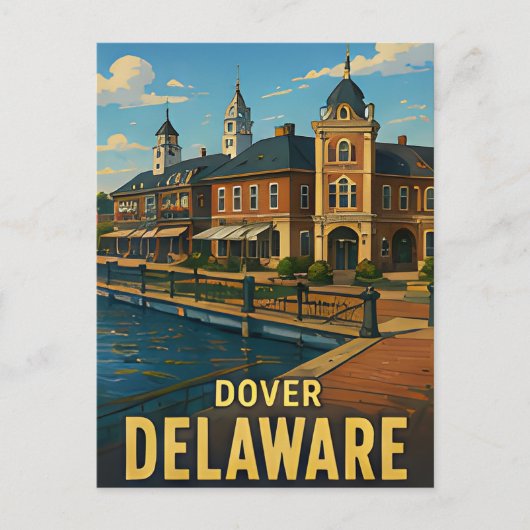 Dover Delaware Reis Cadeau Briefkaart (Voorkant)
