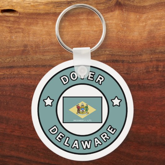 Dover Delaware Sleutelhanger (Voorkant)