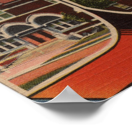 Dover, DelawareLarge Letter ScenesDover, DE Poster (Hoek)