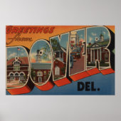 Dover, DelawareLarge Letter ScenesDover, DE Poster (Voorkant)