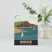Dover, een Gem uit Zuidoost-Engeland Briefkaart (Staand voorkant)