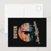 Dover New Hampshire Briefkaart (Voorkant / Achterkant)