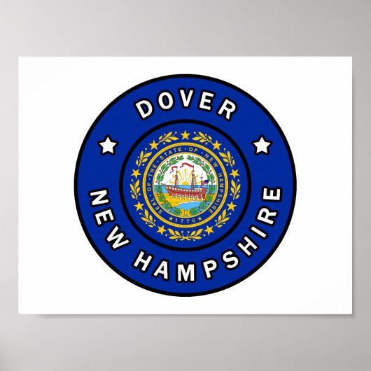 Dover New Hampshire Poster (Voorkant)