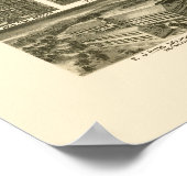 Dover, NJ Panoramic Map - 1903 Poster (Hoek)