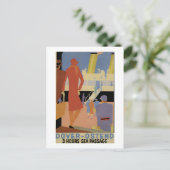 Dover-Oostend - 3 uur Zee passage - Briefkaart (Staand voorkant)