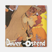 Dover-Ostend-lijn Magneet (Voorkant)