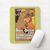 Dover-Ostend-lijn Muismat (Met muis)