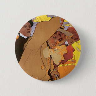 Dover-Ostend-lijn Ronde Button 5,7 Cm