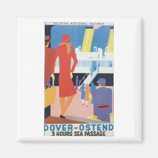 Dover Ostend Magneet (Voorkant)