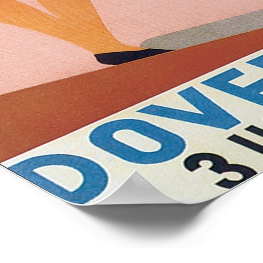 Dover Ostend Poster (Hoek)