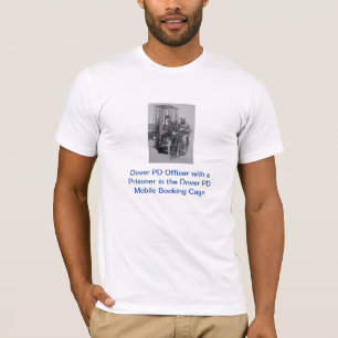 Dover PD Mobile Booking Cage: T-shirt (wit)