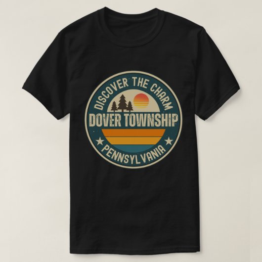 Dover township, Pennsylvania T-shirt (Design voorkant)