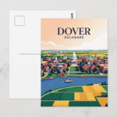 Dover Verenigde Staten Briefkaart (Voorkant / Achterkant)