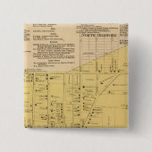 Dover Vierkante Button 5,1 Cm (Voorkant)