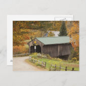 Doverbrug, Vermont, Verenigde Staten Briefkaart (Voorkant / Achterkant)