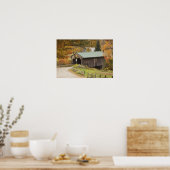 Doverbrug, Vermont, Verenigde Staten Poster (Keuken)