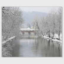 Dovered Bridge Snow Photo