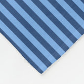 Doves and Snow Winter Blue Fleece Blanket Deken (Hoek)