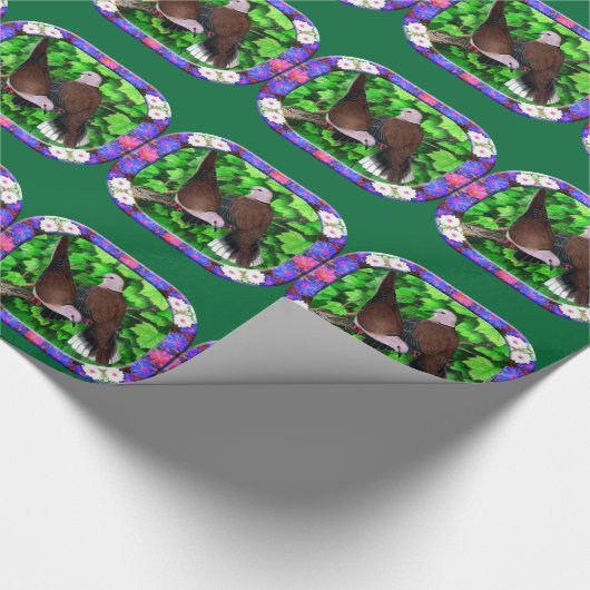 Doves Framed Cadeaupapier (Hoek)