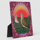 Doves Framed Fotoplaat (Zijkant)