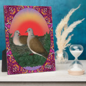 Doves Framed Fotoplaat (Zijkant)