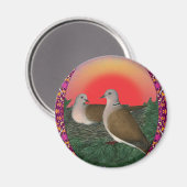 Doves Framed Magneet (Voorkant / Achterkant)