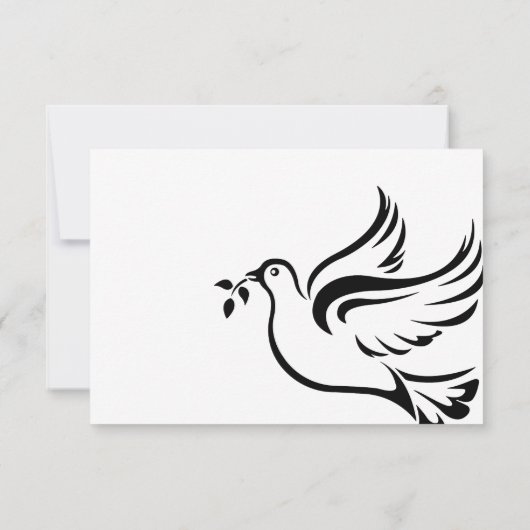 Doves Funeral Dank Kaart (Achterkant)