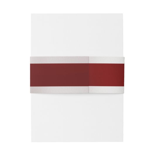 Doves & Heart op Ruby Wedding Uitnodigingen Wikkel (Achterkant Voorbeeld)