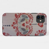 Doves & Hearts - Pennsylvania Dutch Style Case-Mate iPhone Case (Achterkant (horizontaal))