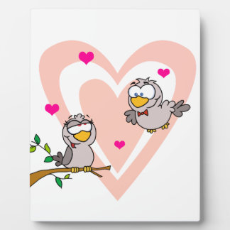 Doves in Love Fotoplaat