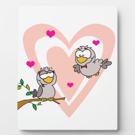 Doves in Love Fotoplaat (Voorkant)