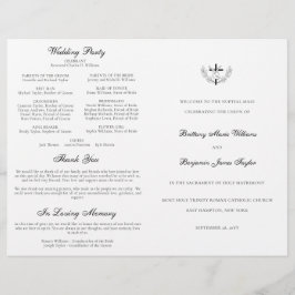 Doves katholieke bruiloft-ceremonie met massaprogr