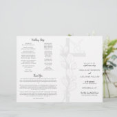 Doves katholieke bruiloft-ceremonie met massaprogr (Staand voorkant)