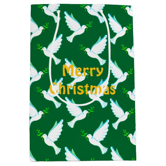 Doves Medium Cadeauzakje (Voorkant)