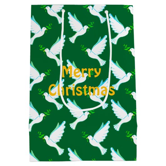 Doves Medium Cadeauzakje (Achterkant)