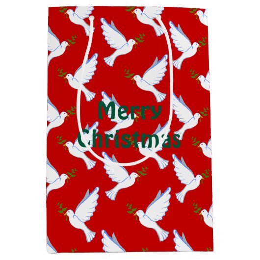 Doves Medium Cadeauzakje (Voorkant)