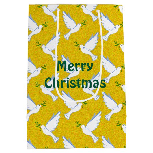 Doves Medium Cadeauzakje (Achterkant)