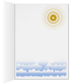 Doves met huwelijksritssluitingen - Aangepaste kaa (Binnen (Rechts))