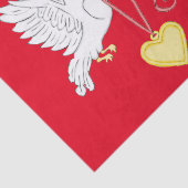 Doves of Love Weefselpapier Tissuepapier (Detail)