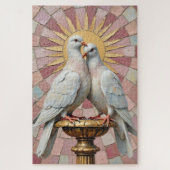 Doves of Purity Renaissance Preening Legpuzzel (Verticaal)