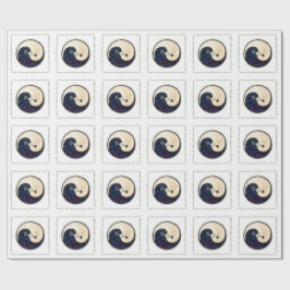 Doves Peace & Harmony inpakpapier op wit