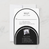 Doves Rings Zwart-wit gebogen (Voorkant)