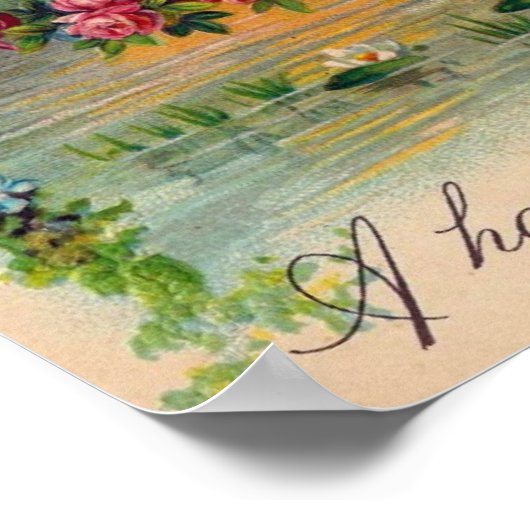 Doves Rozen Birthday Poster (Hoek)